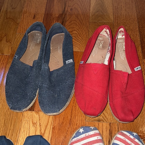 TOMS Mens Size 8.5 Womens Size 10 - Picture 3 of 8